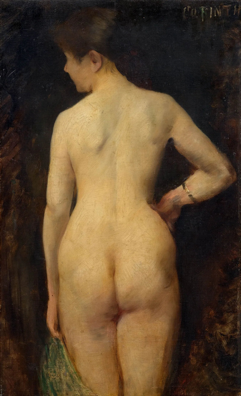 Donna nuda - Lovis Corinth