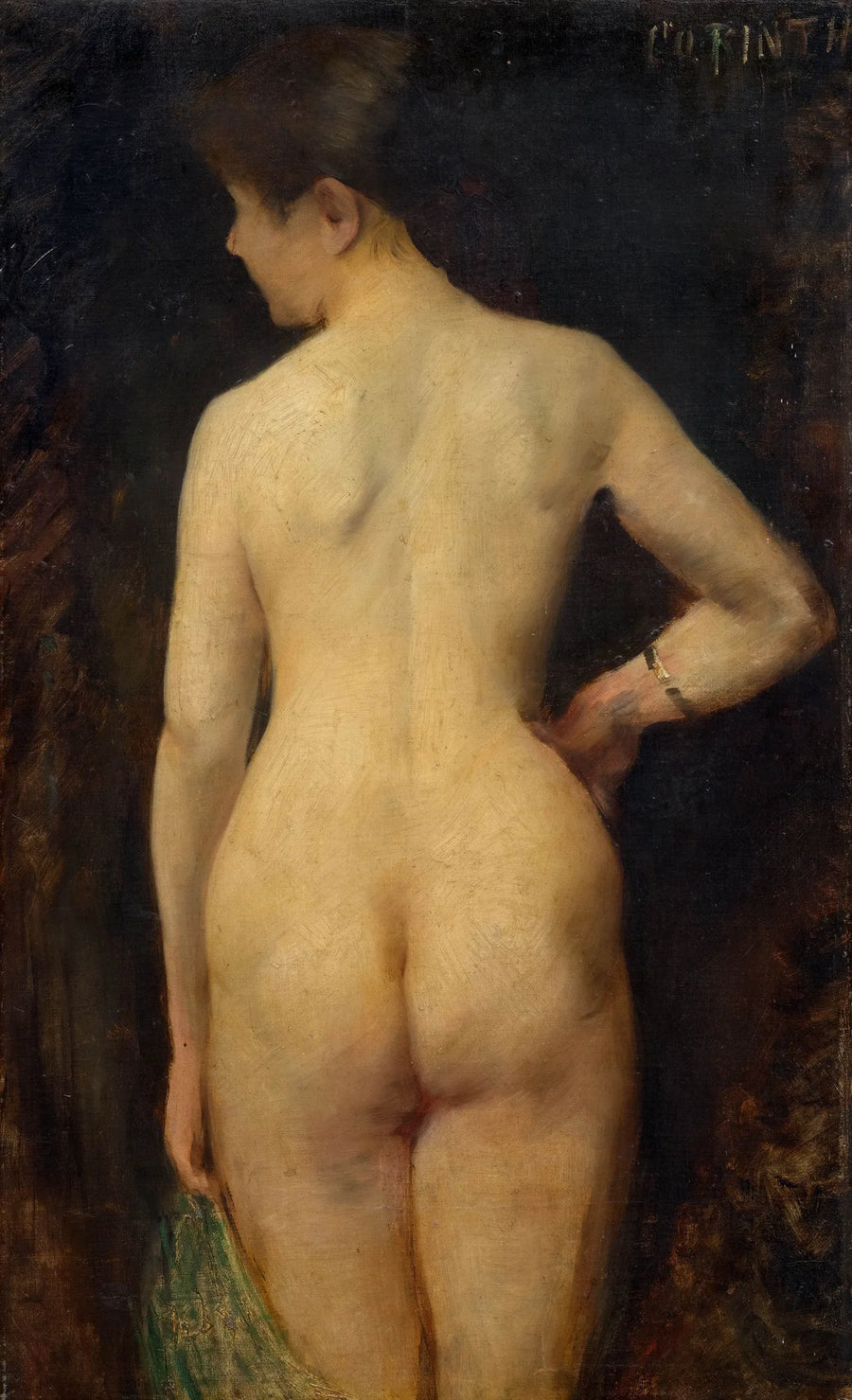 Donna nuda - Lovis Corinth