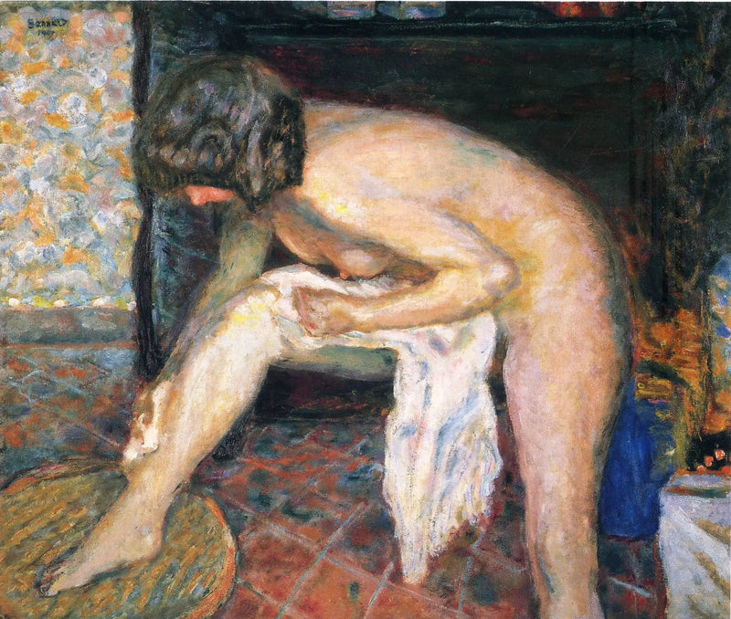 Donna inclinata - Pierre Bonnard