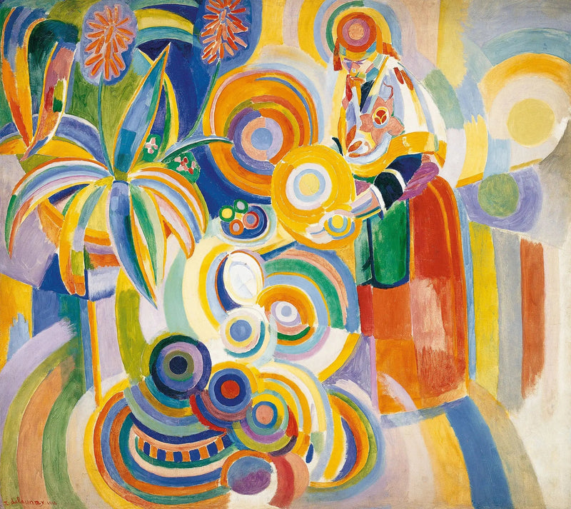 Donna portoghese - Robert Delaunay