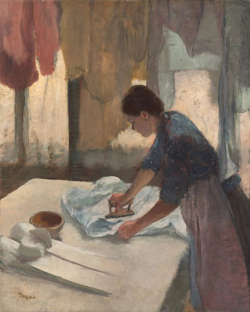 Donna che stira - Edgar Degas