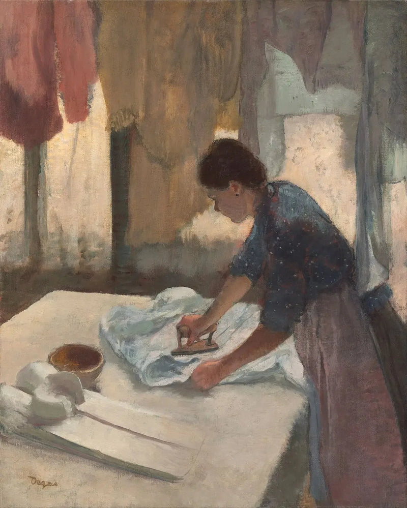 Donna che stira - Edgar Degas