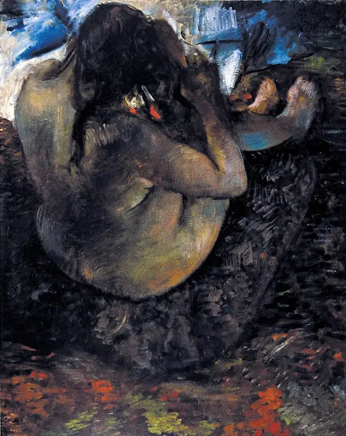 Donna che si pettina - Edgar Degas
