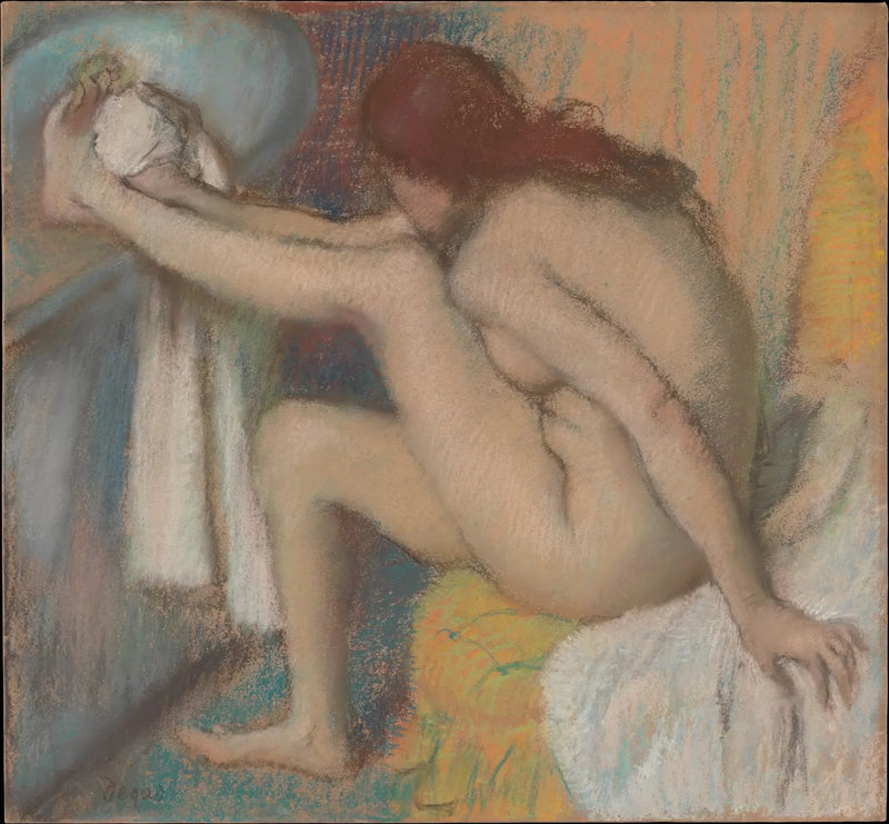 Donna che asciuga i piedi - Edgar Degas