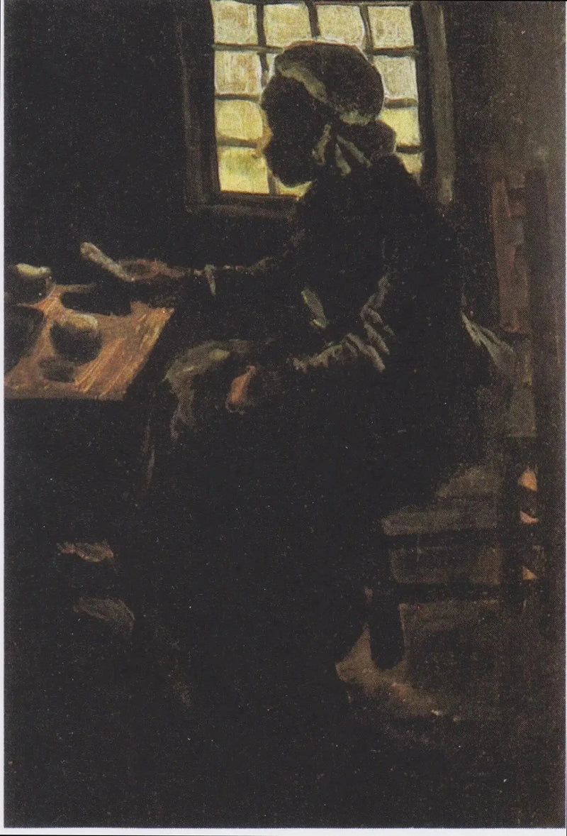Donna a tavola - Vincent van Gogh