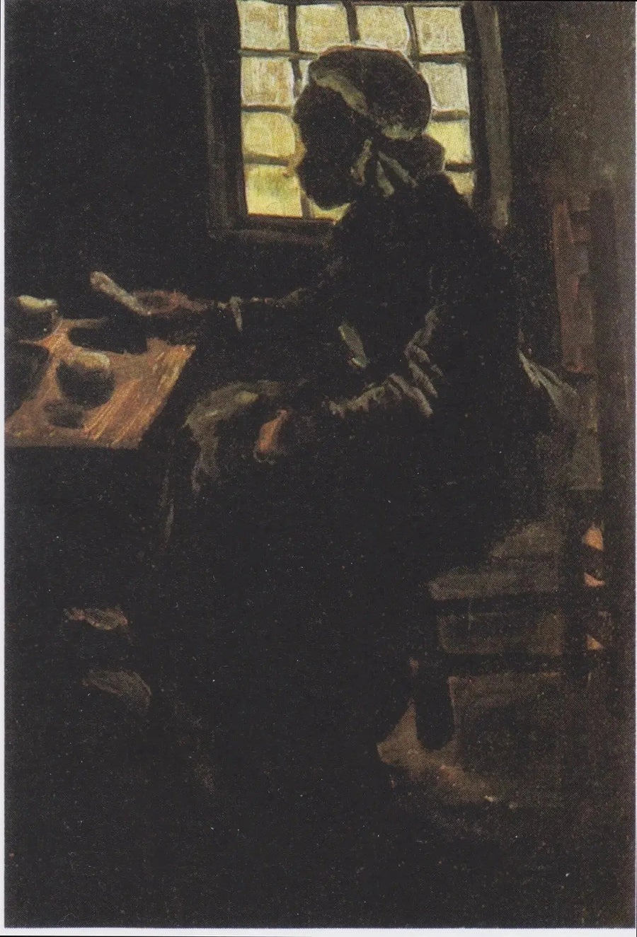 Donna a tavola - Vincent van Gogh