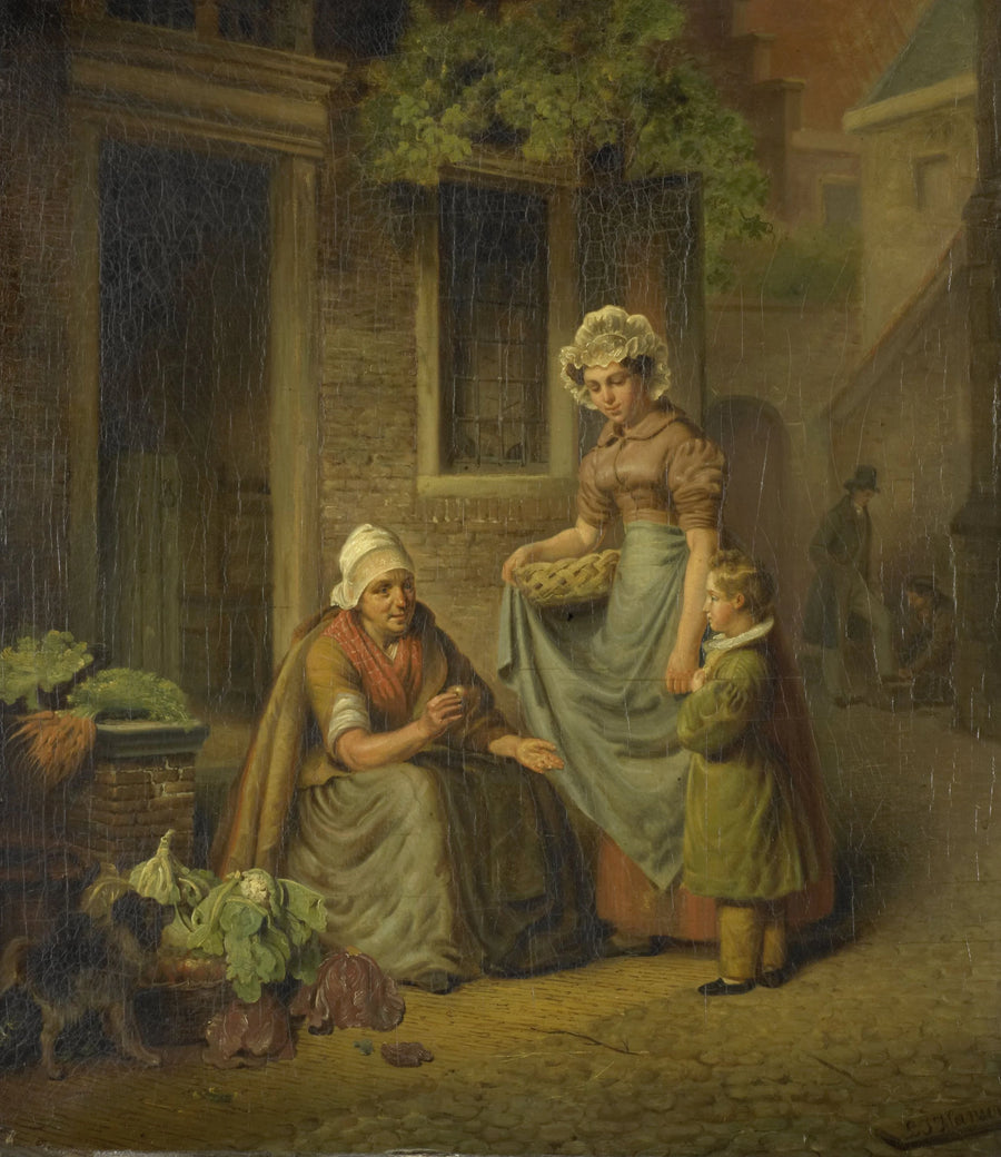 La femme végétale - Lambertus Johannes Hansen