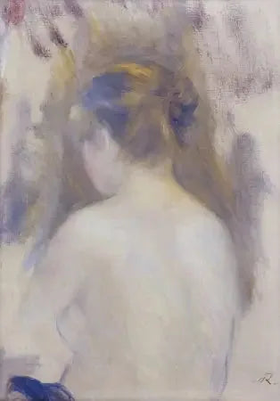 Donna vista di spalle - Pierre-Auguste Renoir