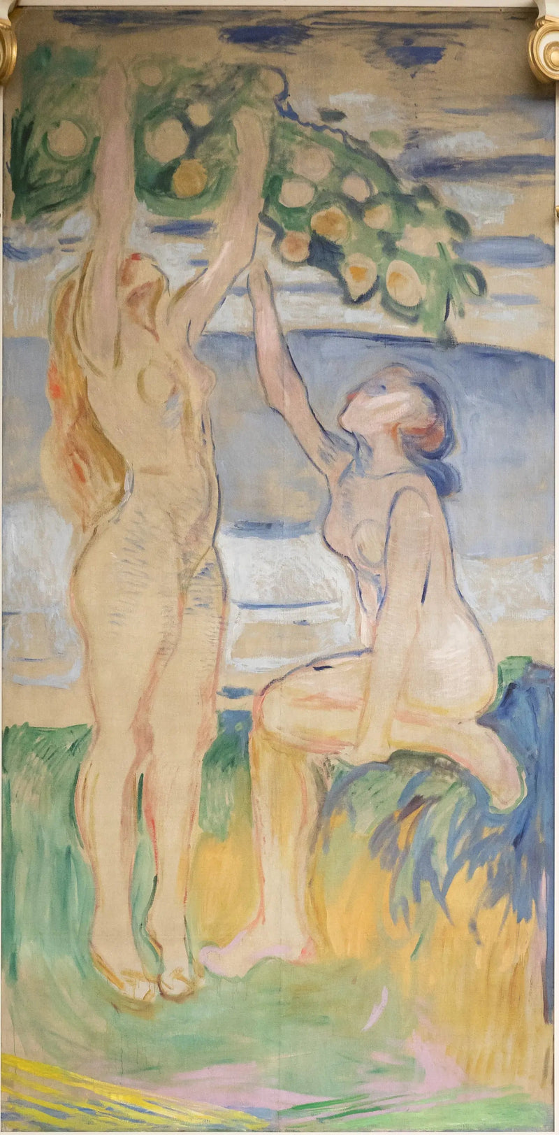 Donne al raccolto - Edvard Munch