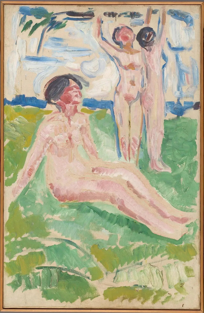 Donne al raccolto - Edvard Munch