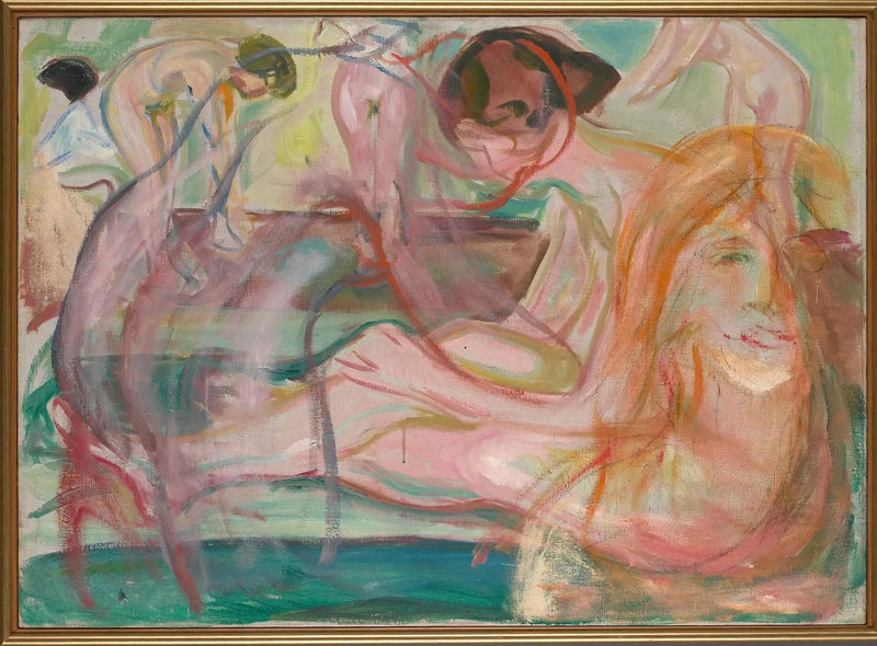 Donne al bagno - Edvard Munch