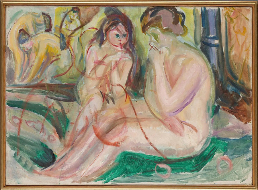 Donne al bagno - Edvard Munch