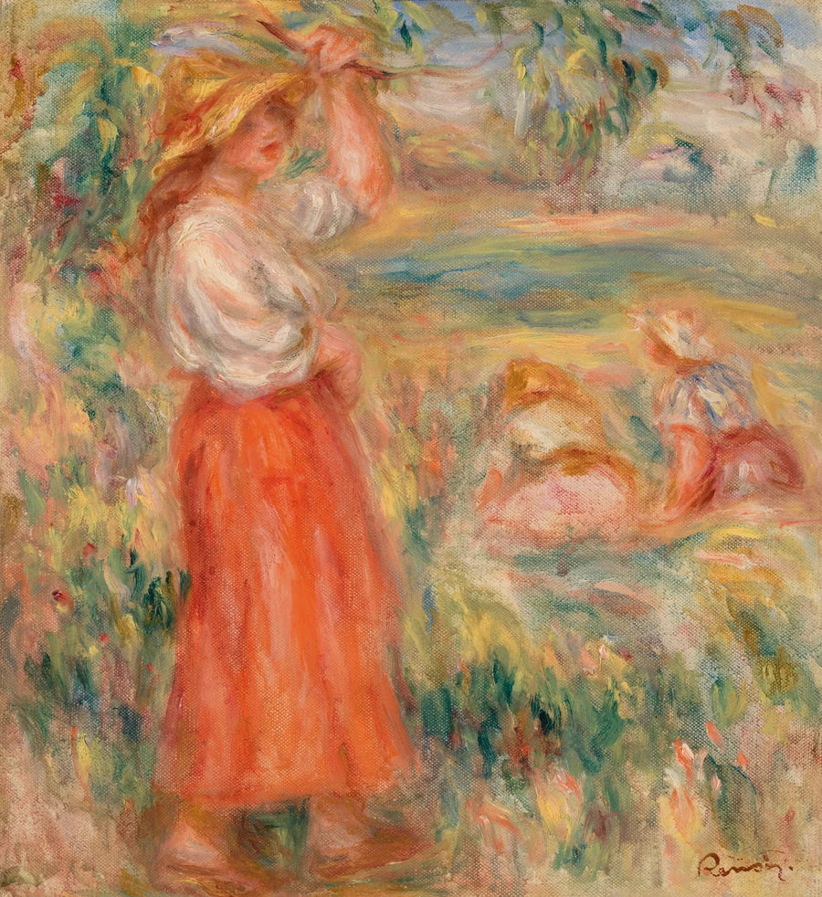 Donne nei campi - Pierre-Auguste Renoir
