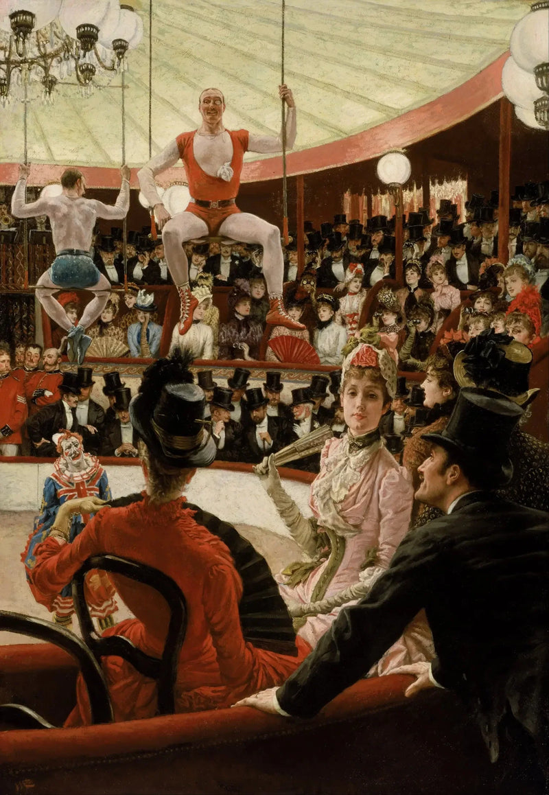 Donne di Parigi : L'amante del circo - James Tissot