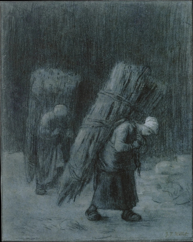 Donne che portano fascine - Jean-François Millet