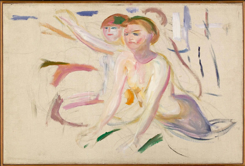 Donne che si bagnano - Edvard Munch