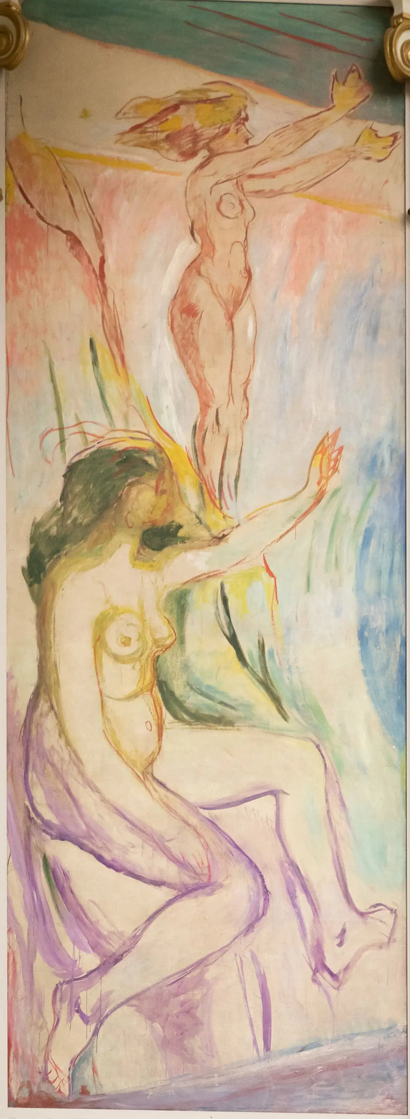 Donne rivolte verso il sole - Edvard Munch