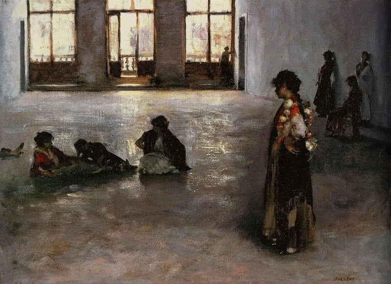 Donne veneziane al Palazzo Rezzonico - John Singer Sargent