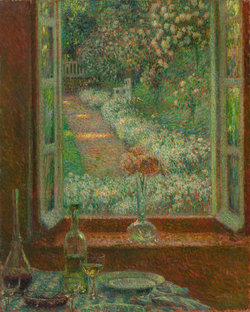 Finestra con occhielli, Gerberoy - Henri Le Sidaner
