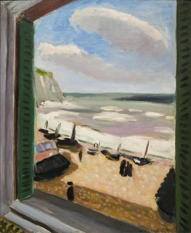 Finestra aperta sul mare a Étretat - Henri Matisse