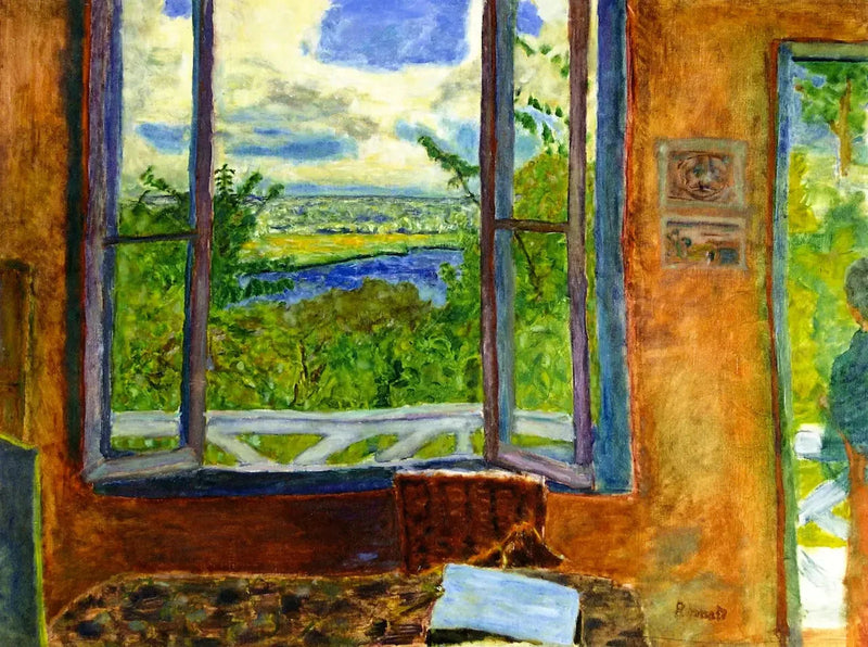 Finestra aperta sulla Senna a Vernonnet - Pierre Bonnard