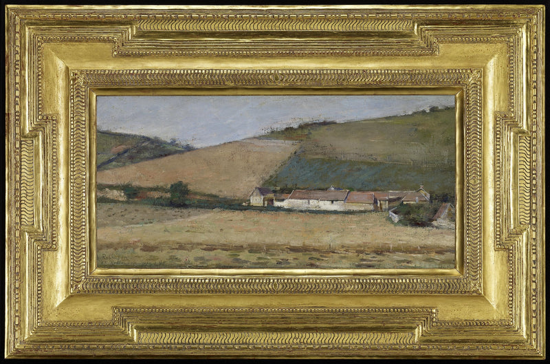 Fermo nel mezzo delle colline, Giverny - Theodore Robinson