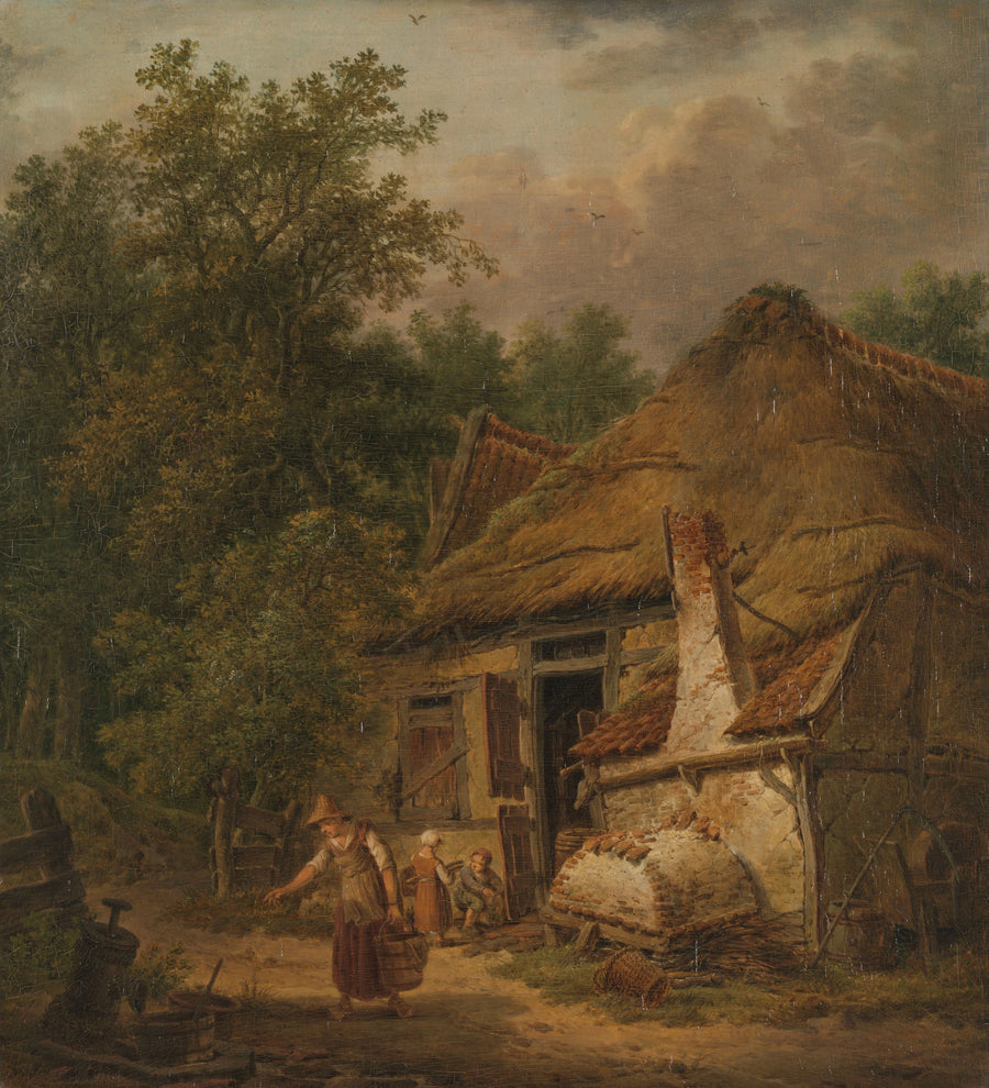 Ferme de campagne près de Helvoirt. - Pieter Barbiers II