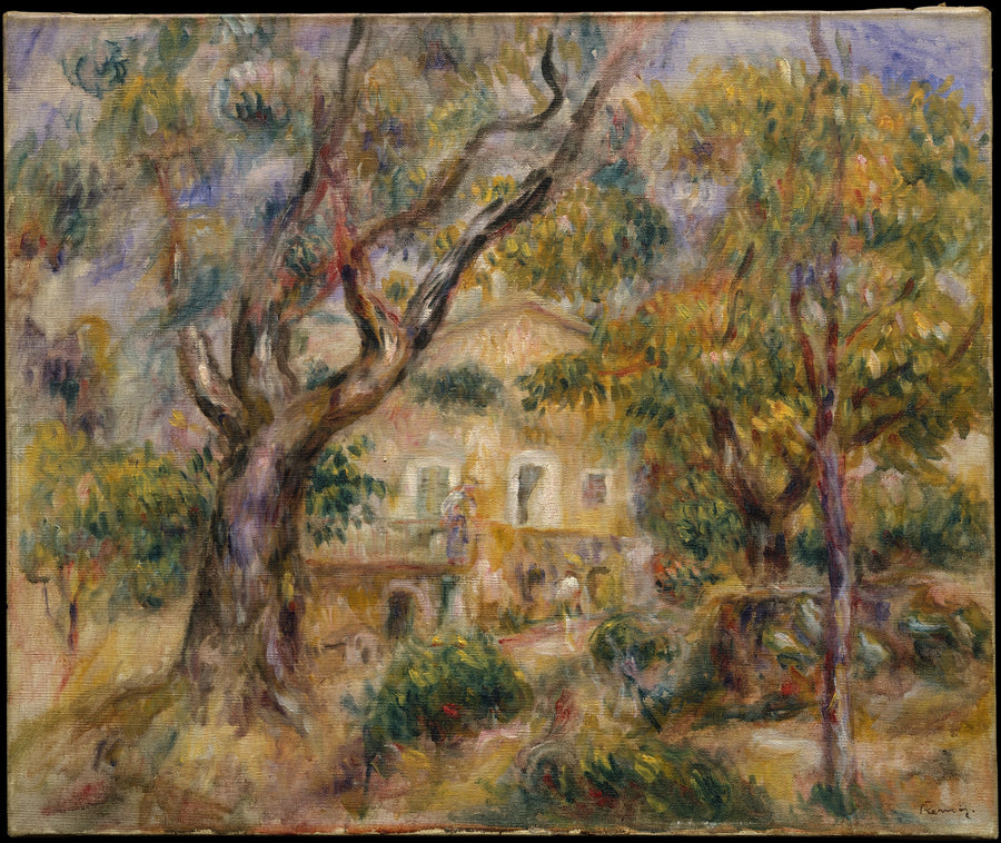 La Fattoria delle Collettes, Cagnes - Pierre-Auguste Renoir