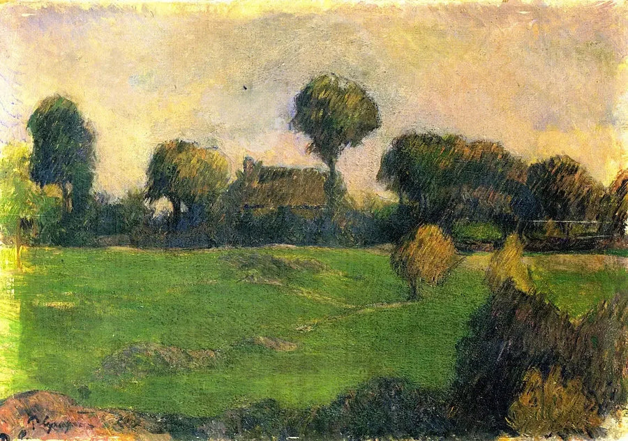 Fattoria in Bretagna I - Paul Gauguin