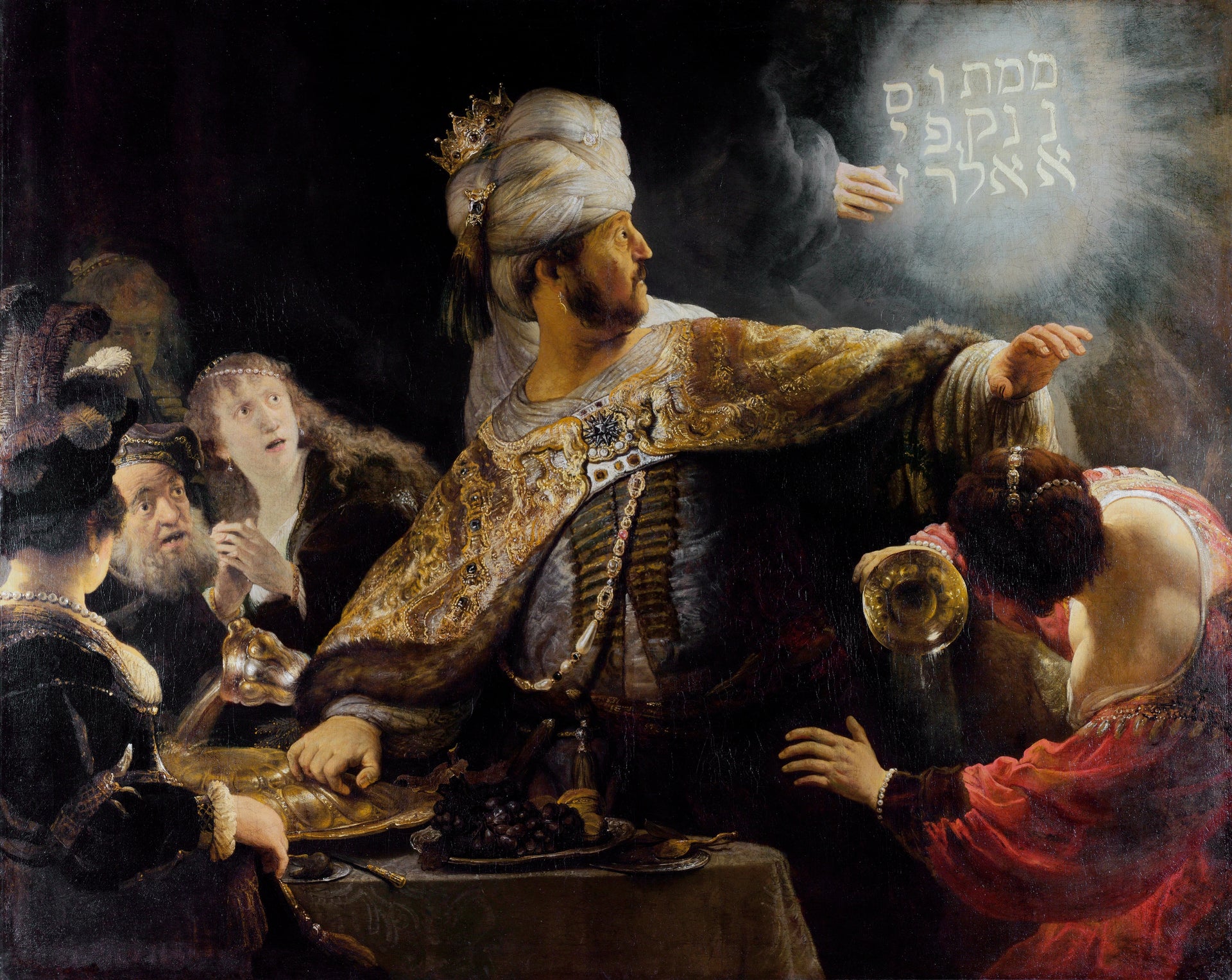 Le Festin de Balthazar — Rembrandt