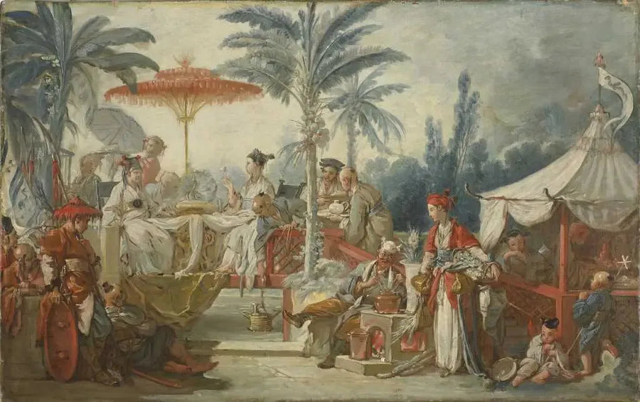Festin dell'imperatore cinese - François Boucher