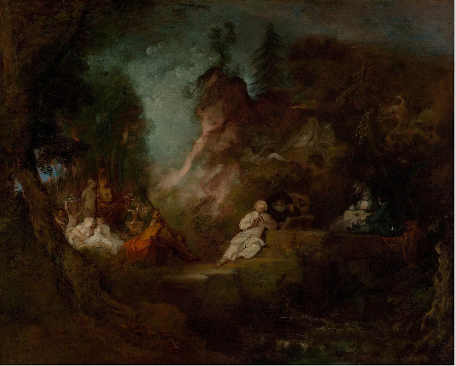Festività in onore di Pan - Antoine Watteau