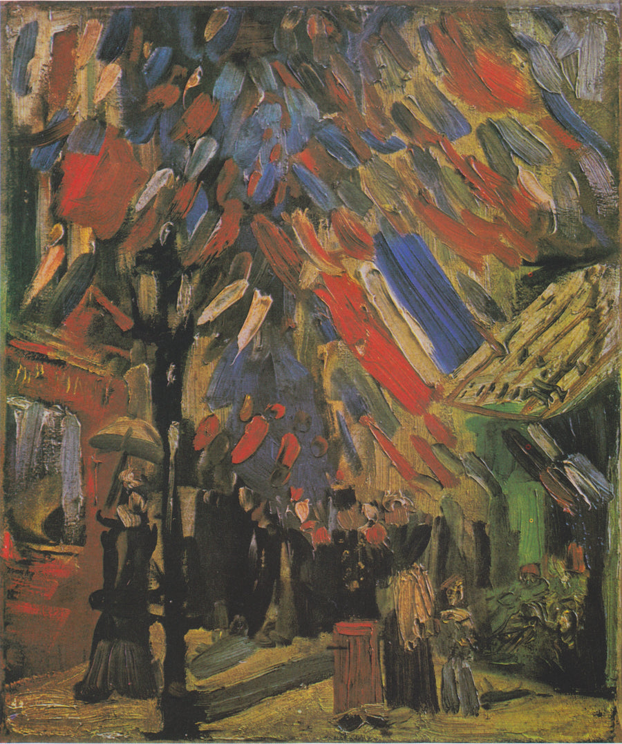 La Festa del 14 luglio a Parigi - Vincent van Gogh