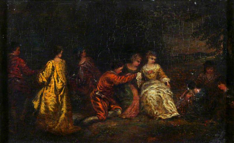 Festa campestre - Antoine Watteau