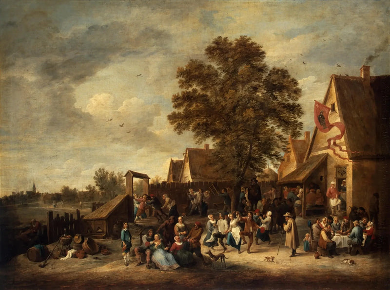Festa di Paese - David Teniers il Giovane