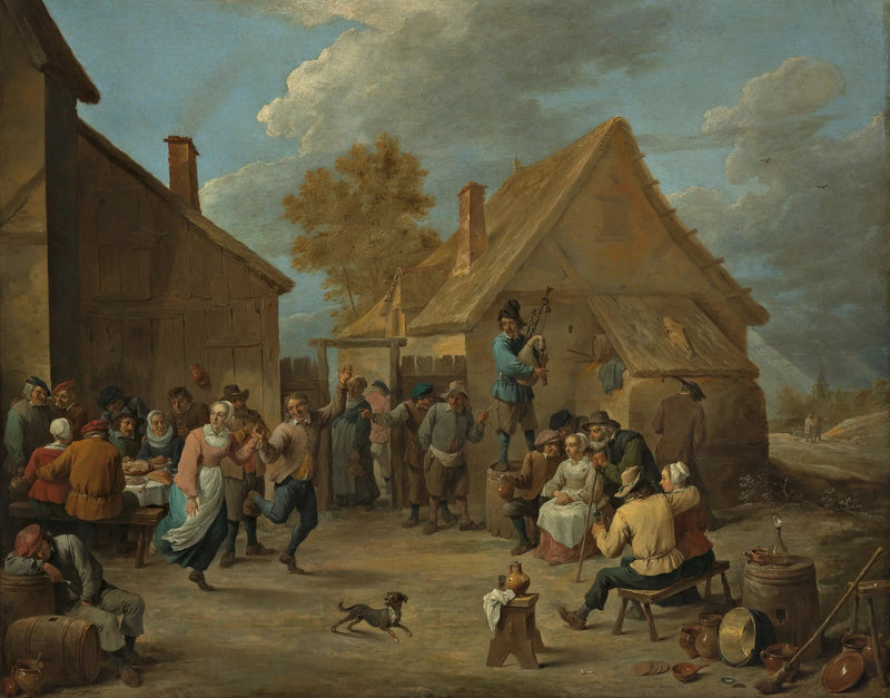 Festa di paese - David Teniers il Giovane
