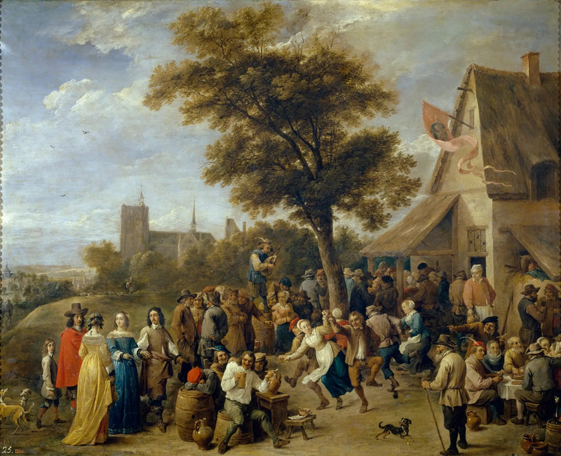 Festa del villaggio - David Teniers il Giovane