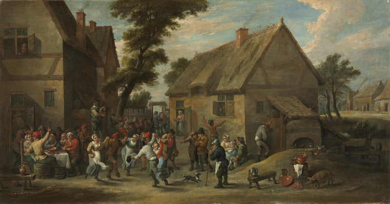 Festa del villaggio - David Teniers il Giovane
