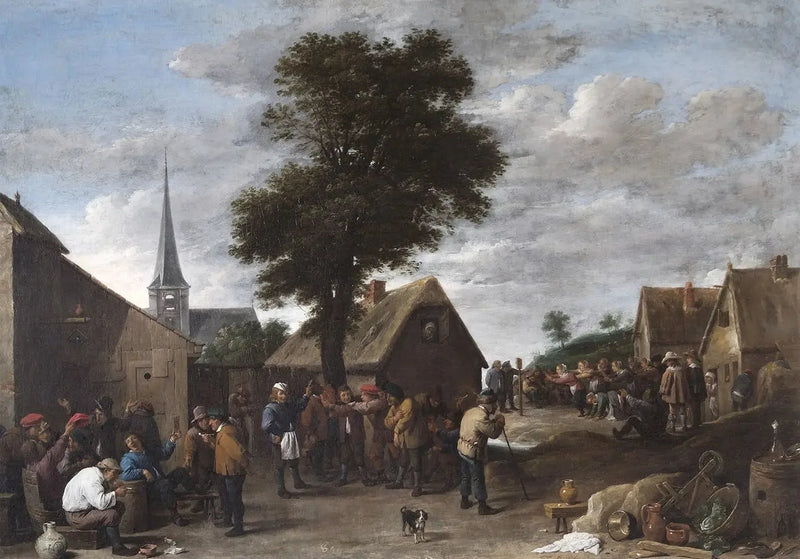 Festa del villaggio fiammingo - David Teniers il Giovane