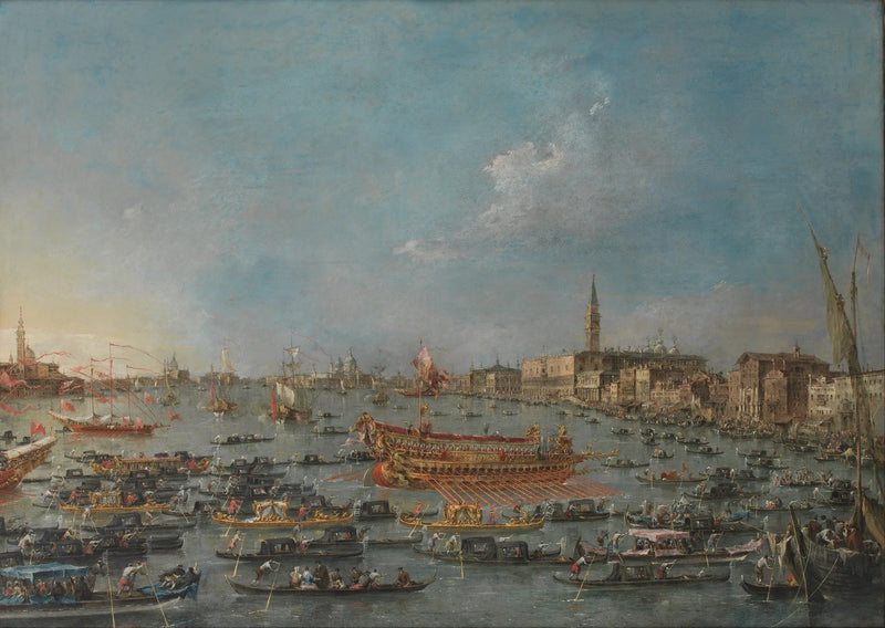 Feste del Bucintoro a Venezia - Francesco Guardi