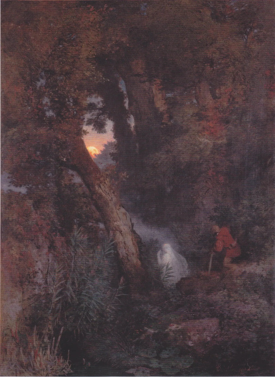 Fuoco fatato - Arnold Böcklin