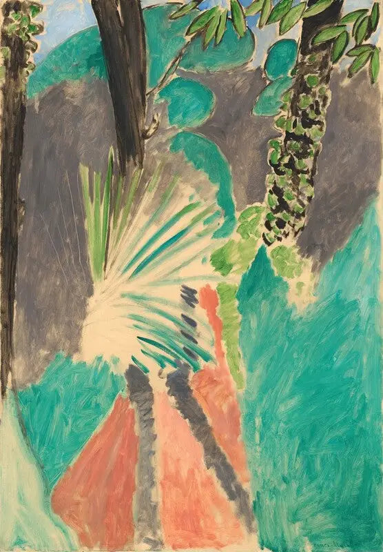 Foglia di palma, Tangeri - Henri Matisse
