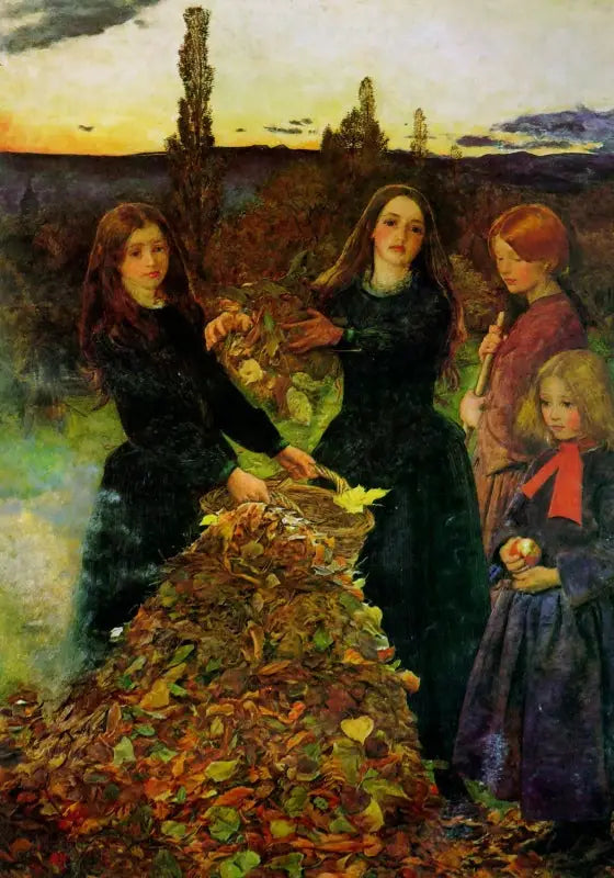 Foglie d'autunno - John Everett Millais