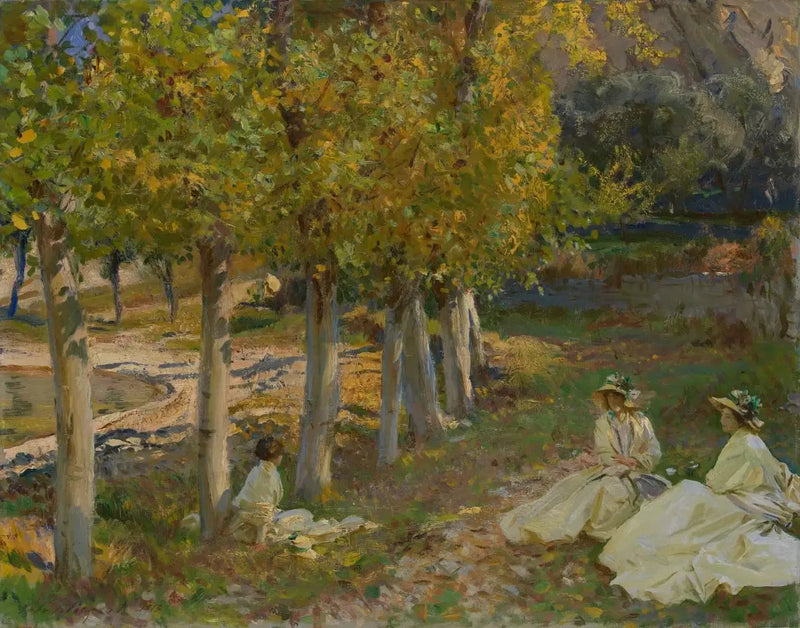 foglie d'autunno - John Singer Sargent