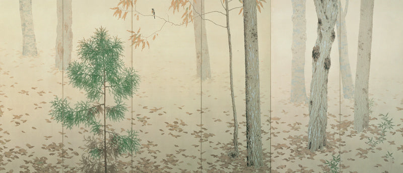 Feuilles tombées - Hishida Shunsō
