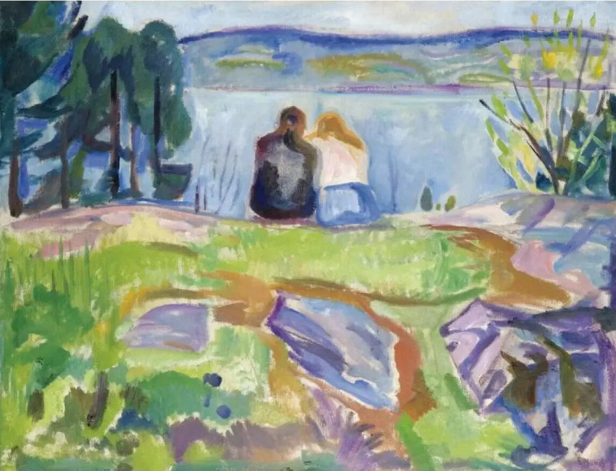 Foglie in germoglio - Edvard Munch
