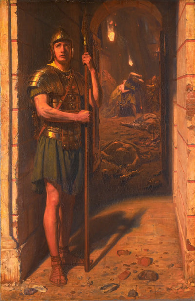 Fidèle jusqu’à la mort - Edward Poynter - Alpha Reproduction