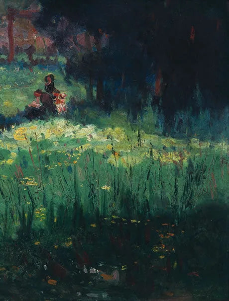 Figure in campo florido - Eliseu Visconti