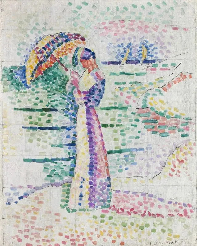 Figura con ombrello - Henri Matisse