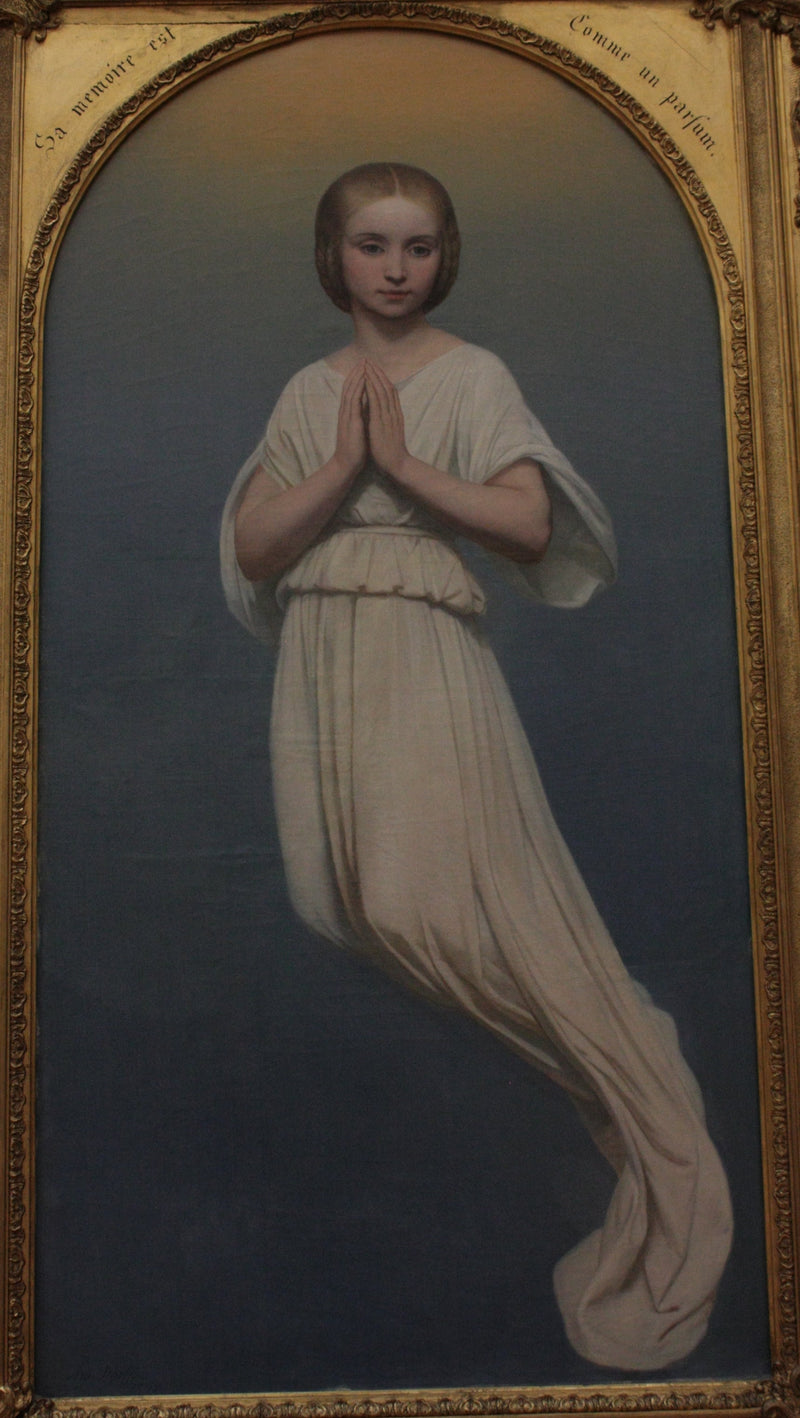 Figura di angelo raffigurante Mademoiselle de Montblanc dopo la sua morte - Ary Scheffer
